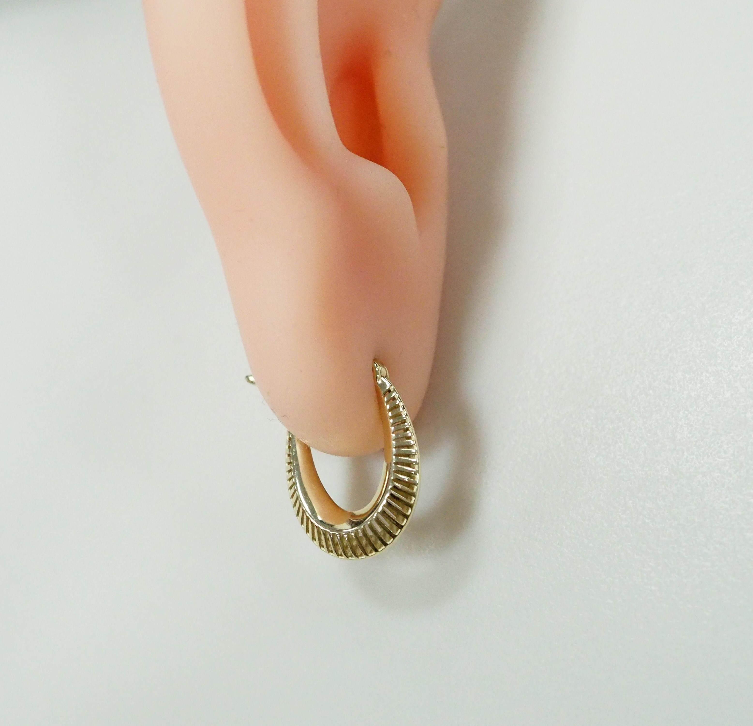 Серьги из желтого золота